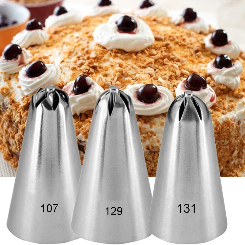 Stainless Steel Flower Icing Piping Nozzles