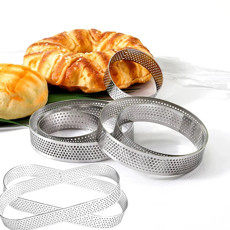 Perforated tart ring