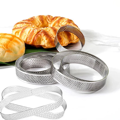 Perforated tart ring