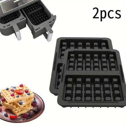 Waffle silicone mold