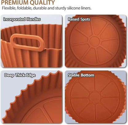 Air fryer silicone basket