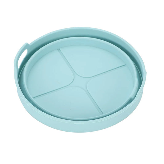 Foldable silicone air fryer liner