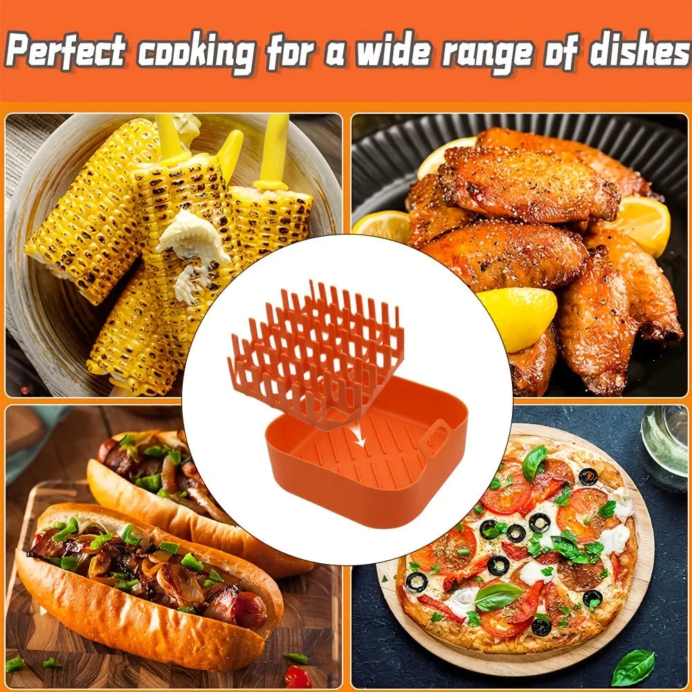 2in1 silicone microwave bacon cooker