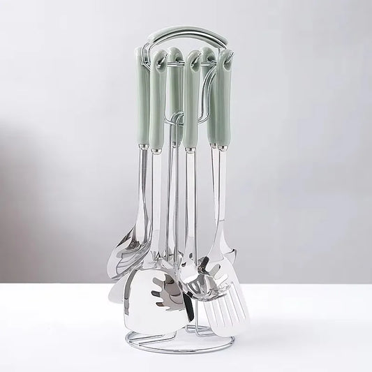 7pcs stainless steel spatula set