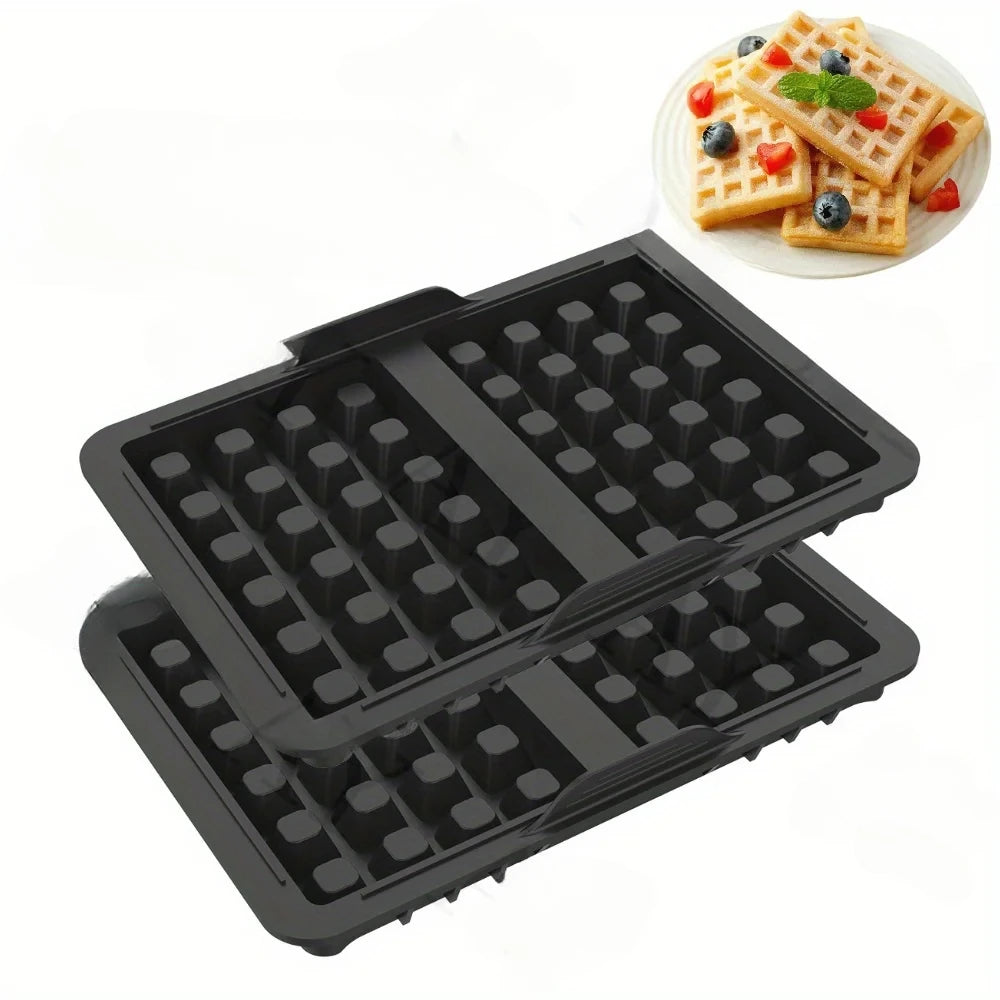 Waffle silicone mold