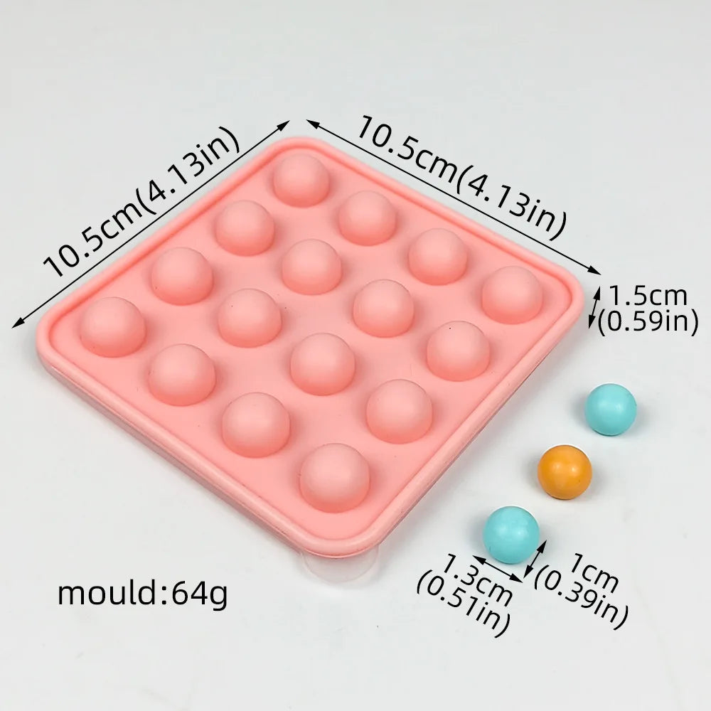 Silicone chocolate mold