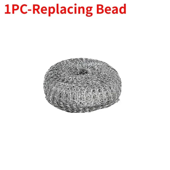Stainless steel pot brush