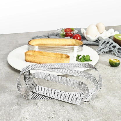 Perforated tart ring