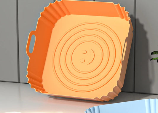 Silicone air fryer tray