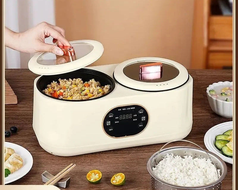 Double-Dish Automatic Electric Rice Cooker