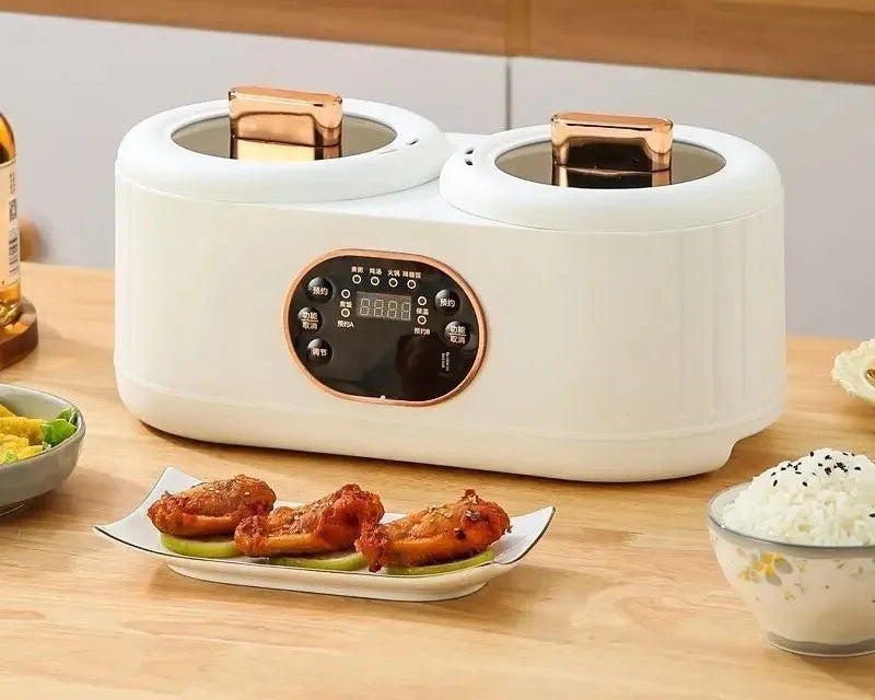 Double-Dish Automatic Electric Rice Cooker