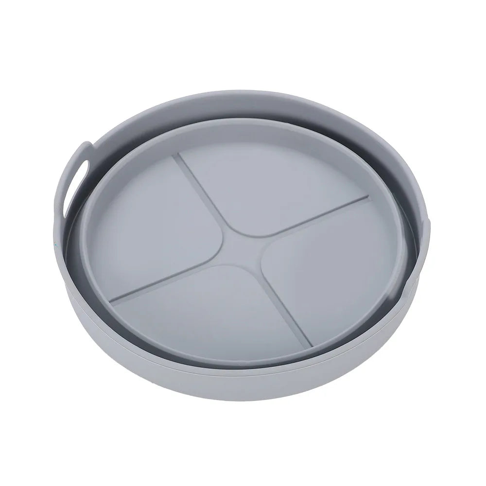 Foldable silicone air fryer liner