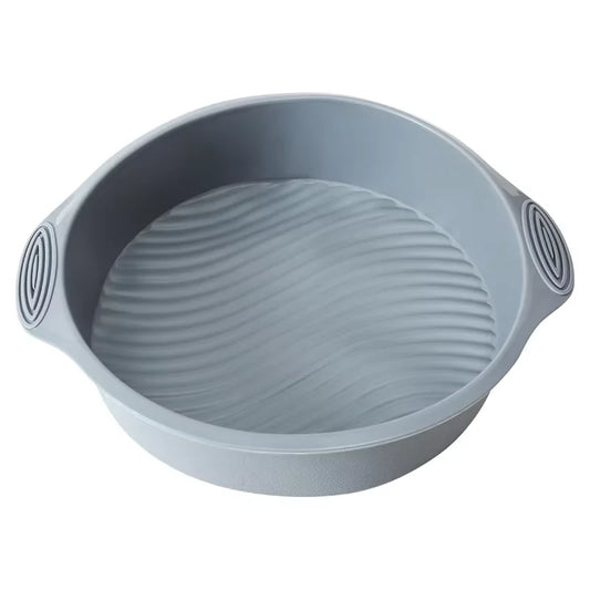 Gray Silicone Cake Pan