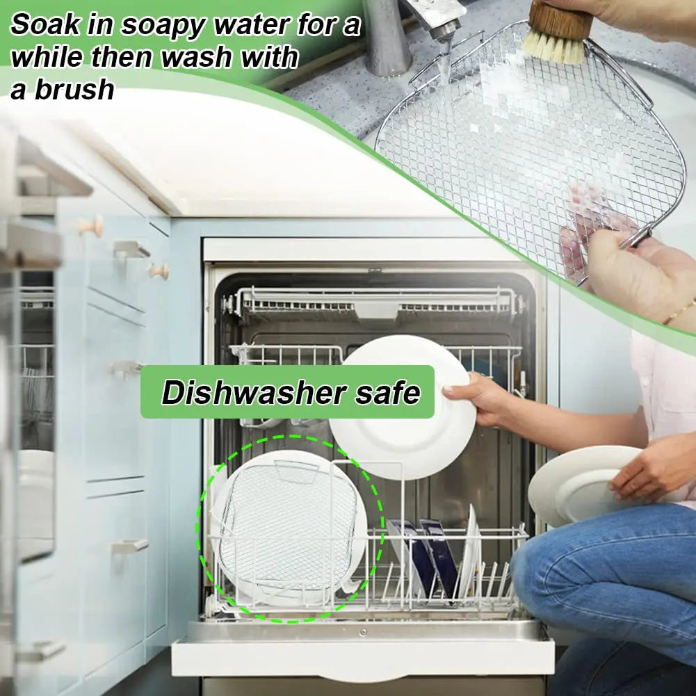 Air fryer baking rack