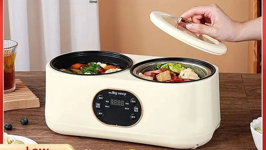 Double-Dish Automatic Electric Rice Cooker