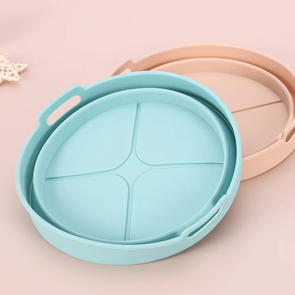 Foldable silicone air fryer liner