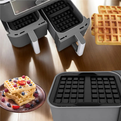 Waffle silicone mold