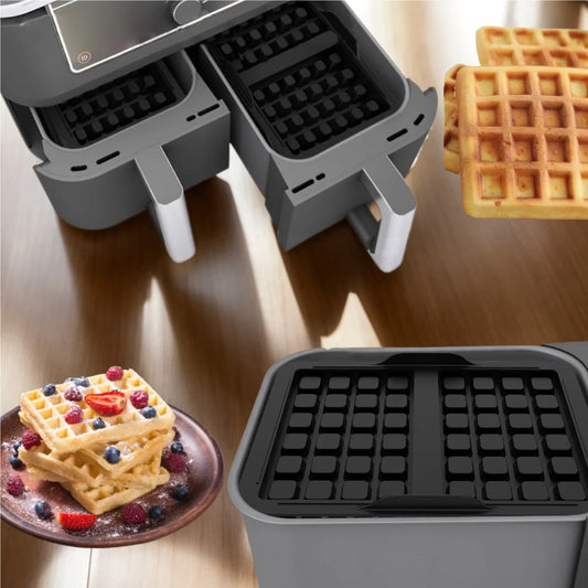 Waffle silicone mold