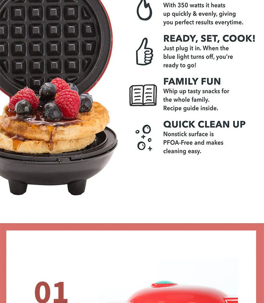 Mini Waffle Maker