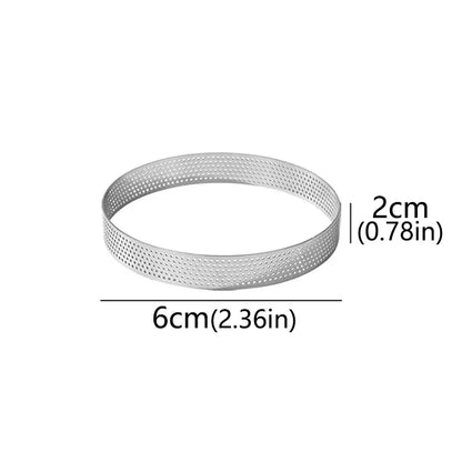 Perforated tart ring