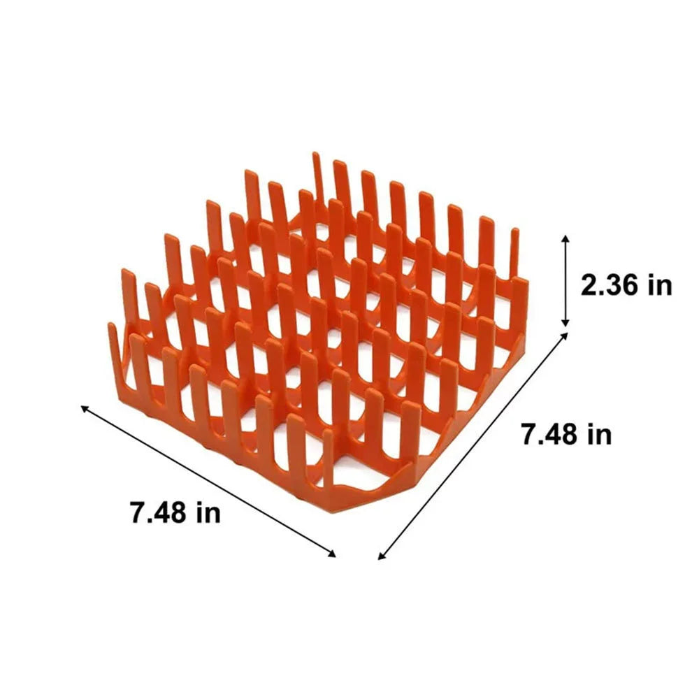 2in1 silicone microwave bacon cooker