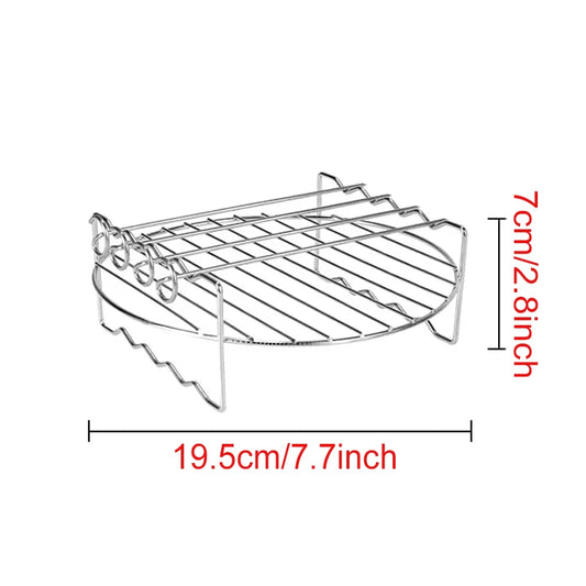 Air fryer baking rack