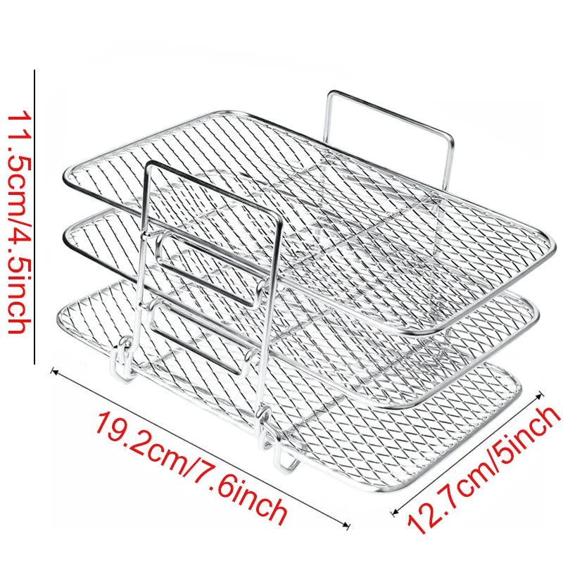 Air fryer baking rack