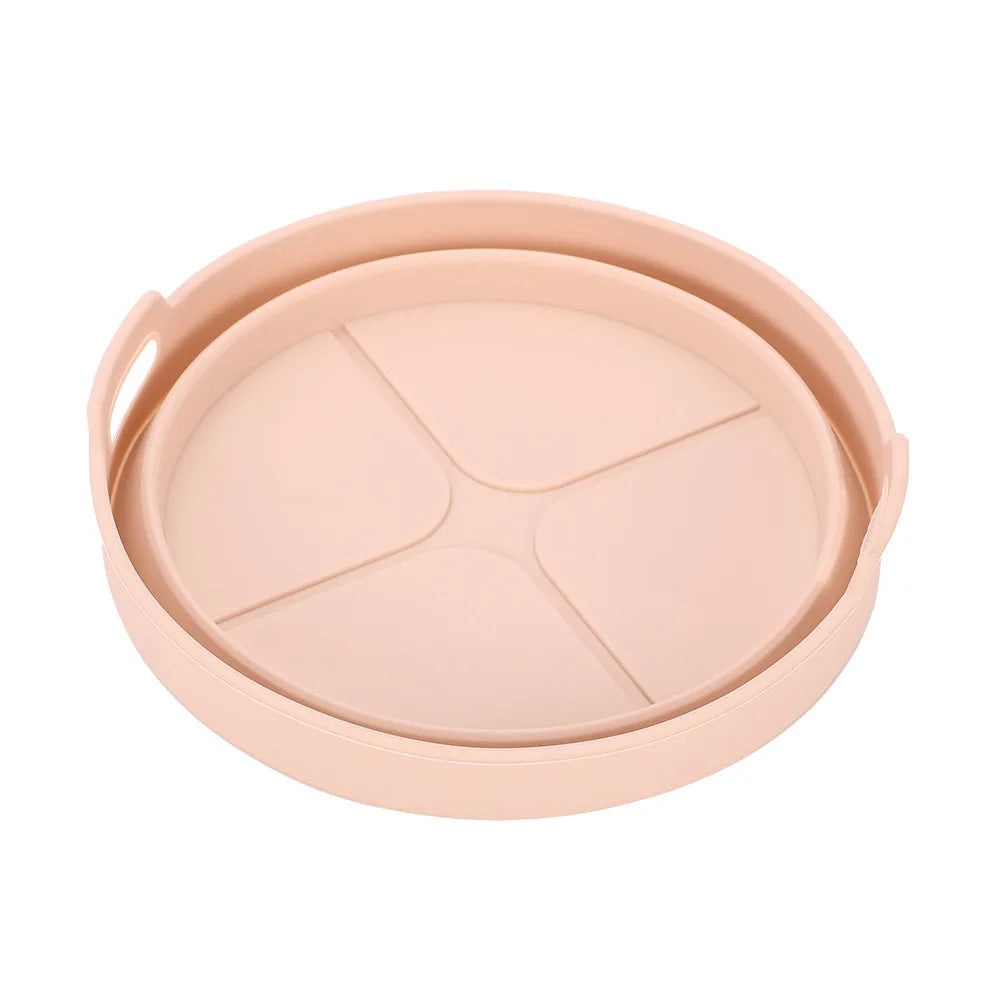 Foldable silicone air fryer liner