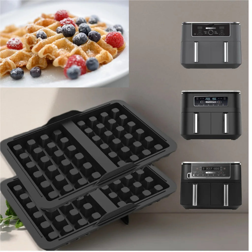 Waffle silicone mold