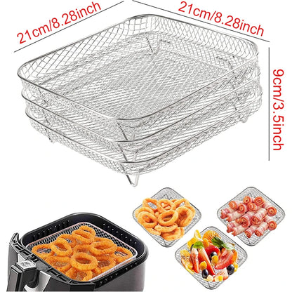Air fryer baking rack