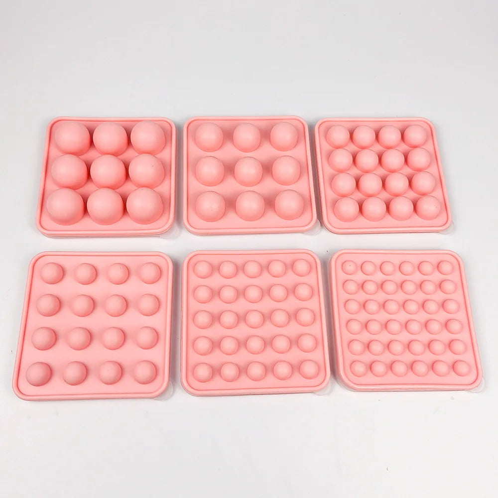 Silicone chocolate mold